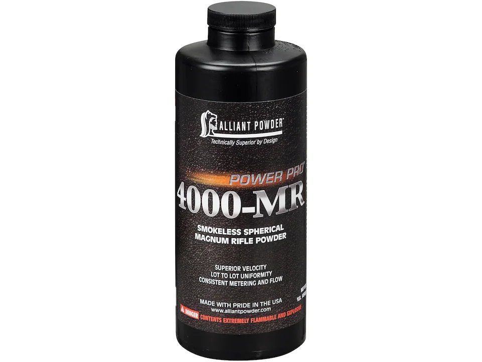 Alliant Powder 4000 MR Loads