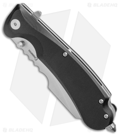 Daggerr Knives Rhino Liner Lock Knife Black G-10 (3.9